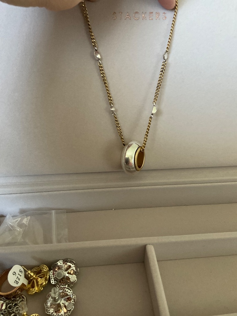 Eclipse Loop Necklace - Picture 3 of 6